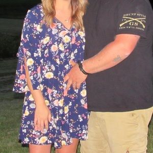 Floral boutique dress